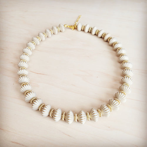 **Collier Coquillage Doré 257lo
