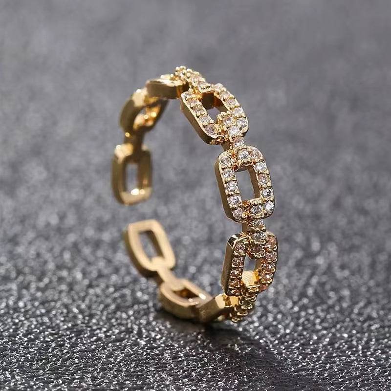 EverTwist™ Geometric Zircon Open Ring – Timeless Sparkle, Modern LoveWhere Elegance Meets EdgeThe EverTwist™ Open Ring is a perfect fusion of contemporary design and lasting elegance. Crafted from durable stainless steel with a geometRemoloxEverTwist™ Open Ring