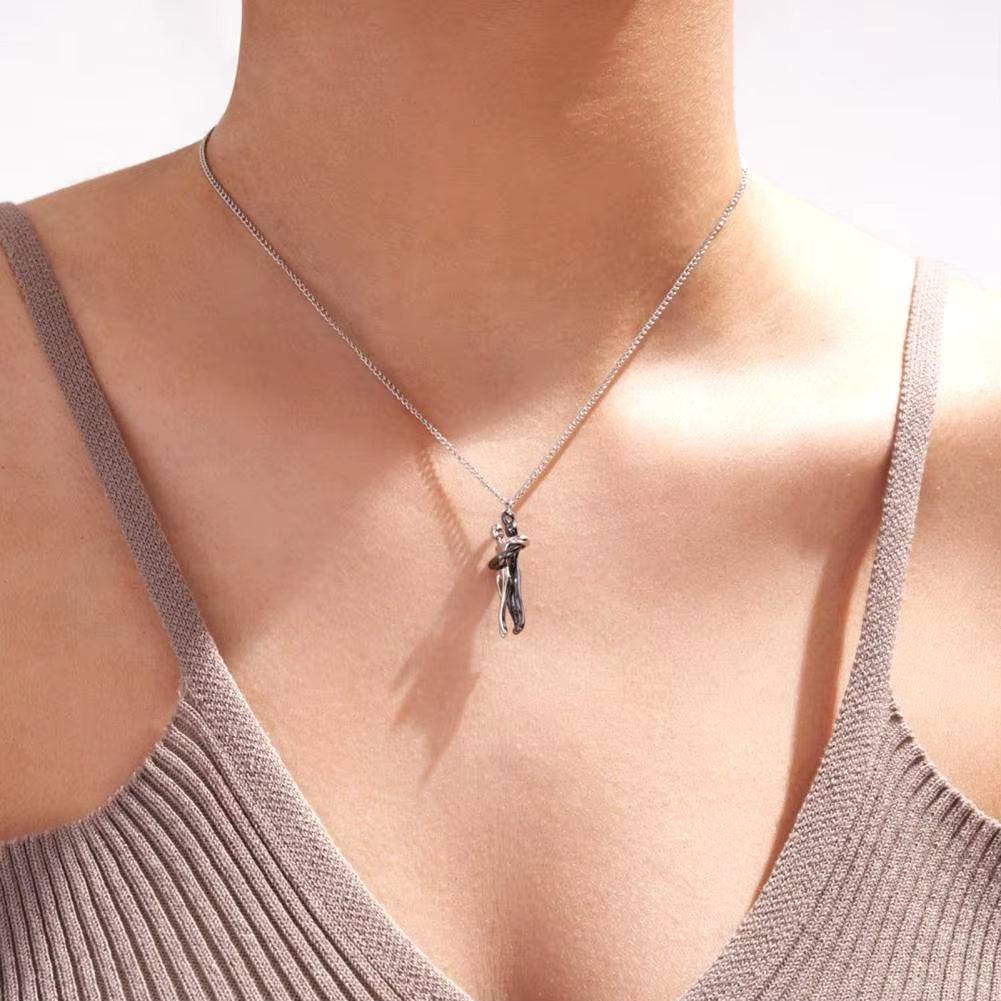 Embrace Forever – Adjustable Hugging Couple Pendant Necklace for LoverWhere Style Meets EmotionTurn moments into memories with the Embrace Forever Couple Pendant Necklace. Designed with a bold hip hop edge and a tender heart, this pendRemoloxEmbrace Forever