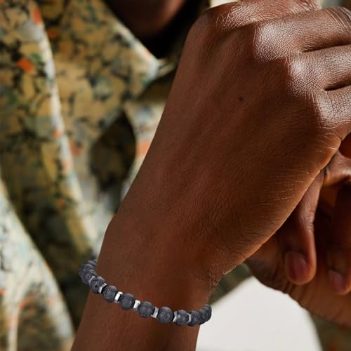 RANKEEF Tiger Eye Bracelet For Men
