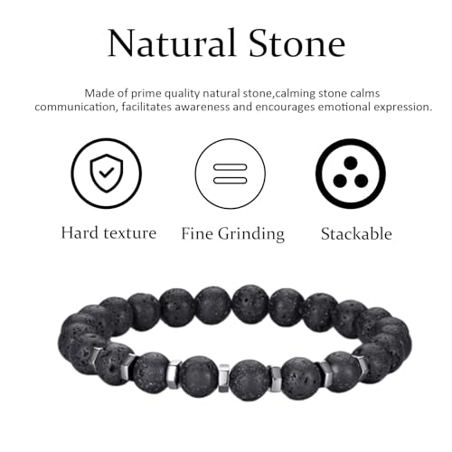 RANKEEF Tiger Eye Bracelet For Men