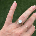 EBB MOTHER OF PEARL RING
