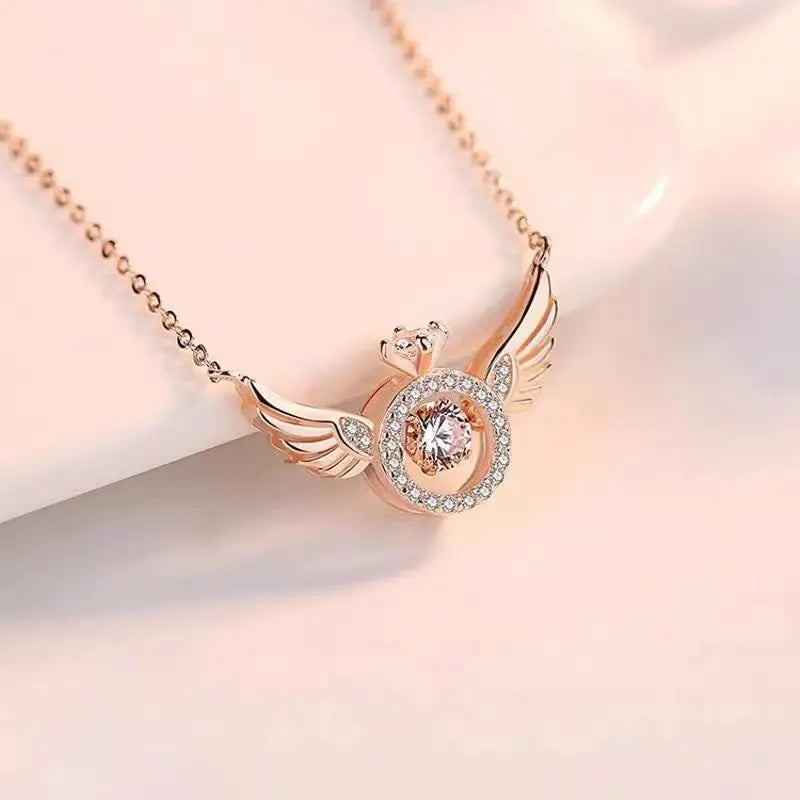 The Heart-Beating Clavicle Chain with Smart Angel Wings Is a Stylish, Where Style Meets SoulDelicate yet powerful, the CelestiaGlow™ Angel Wings Clavicle Chain is more than just jewelry – it’s a whisper of love, light, and inner beautyRemoloxHeart-Beating Clavicle Chain