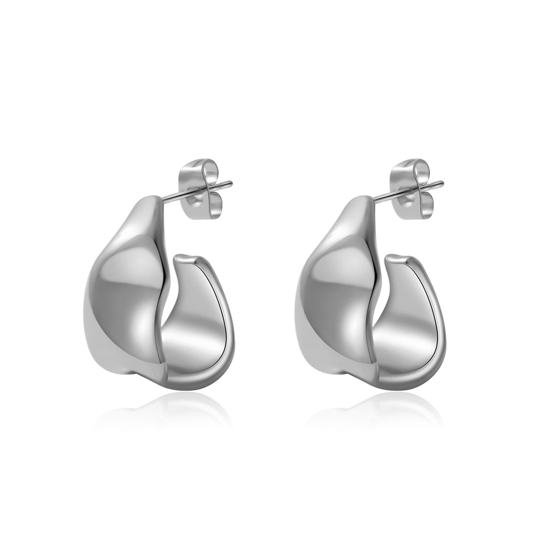 SHERLOVE Trendy Gold Plated Knot Earrings for Women Chunky Statement Drop Dangle Earrings Lightweight Hypoallergenic Fashion Accessories Gold Jewelry Gifts for Womens