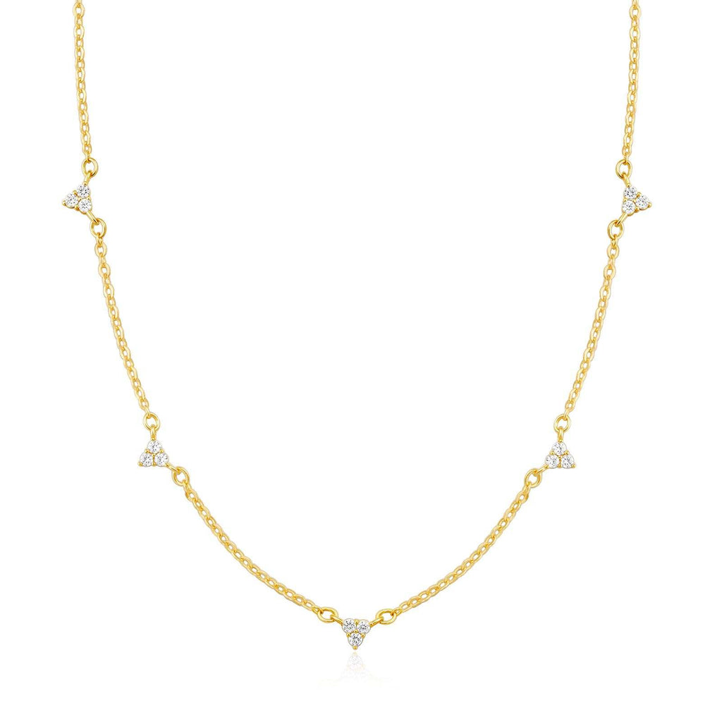 CUEZIY Mothers Day Gifts - Dainty Silver Gold Necklaces