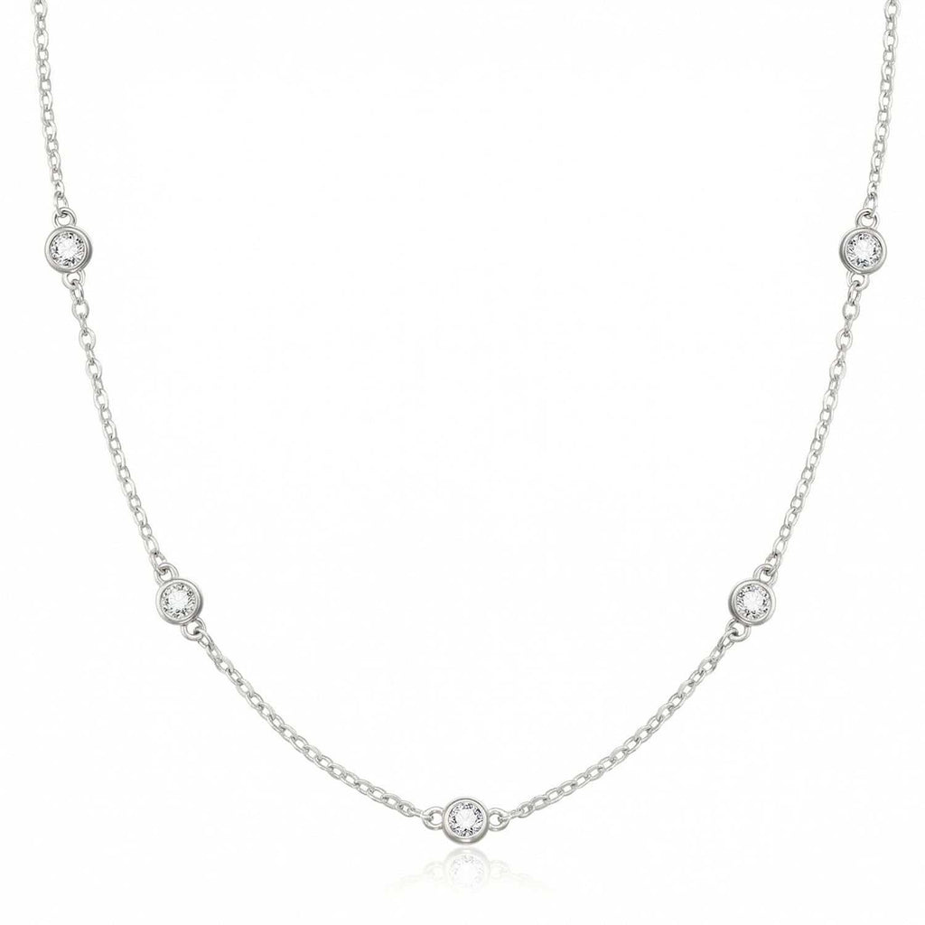 CUEZIY Mothers Day Gifts - Dainty Silver Gold Necklaces