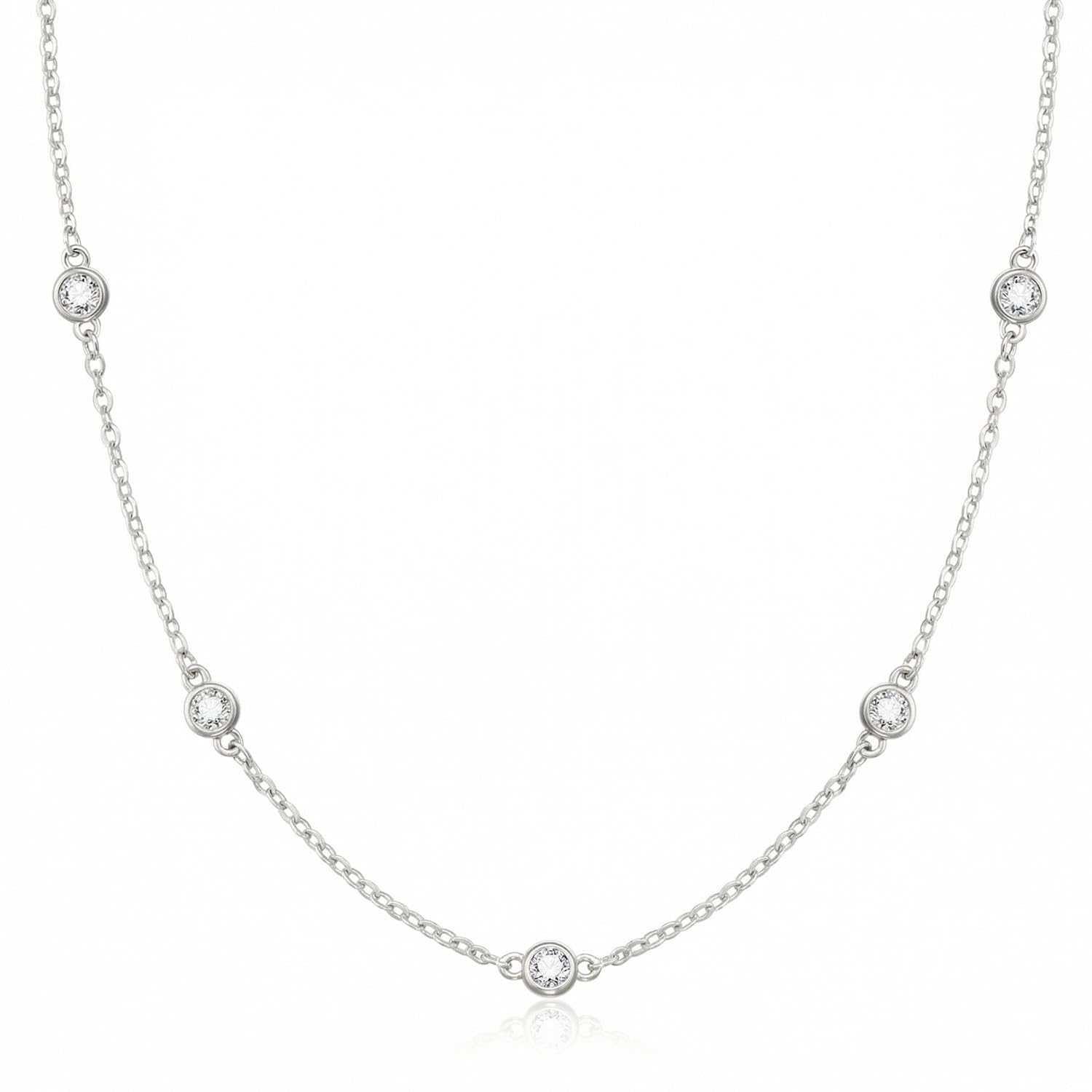 CUEZIY Mothers Day Gifts - Dainty Silver Gold Necklaces