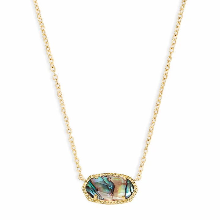Kendra Scott Elisa Pendant Necklace for Women, Fashion Jewelry, 14k Gold-Plated