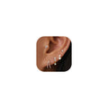 6 Pairs 14K Gold Plated Stud Earrings for Women