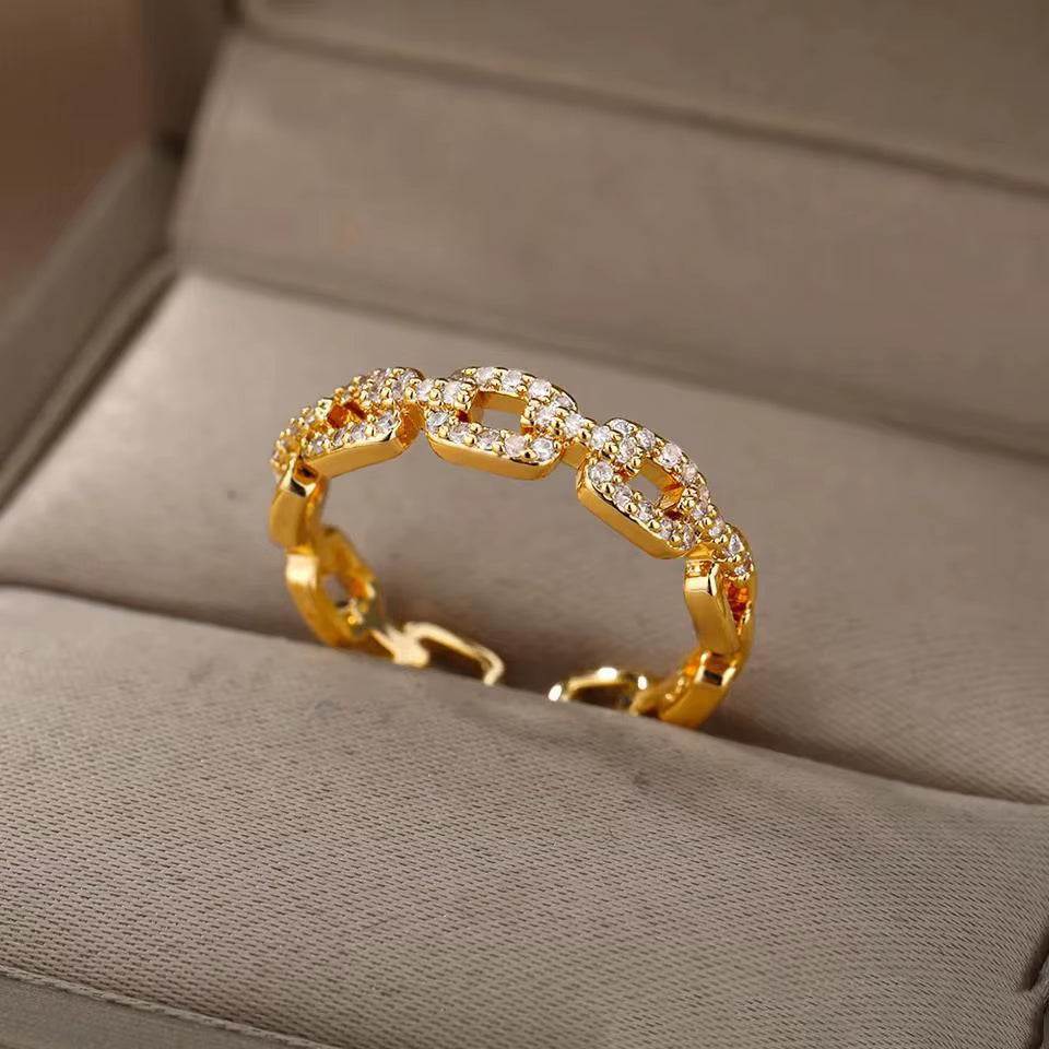 EverTwist™ Geometric Zircon Open Ring – Timeless Sparkle, Modern LoveWhere Elegance Meets EdgeThe EverTwist™ Open Ring is a perfect fusion of contemporary design and lasting elegance. Crafted from durable stainless steel with a geometRemoloxEverTwist™ Open Ring