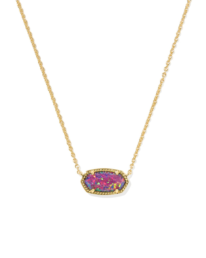 Kendra Scott Elisa Pendant Necklace for Women, Fashion Jewelry, 14k Gold-Plated