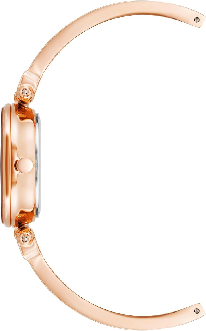 Women'S Genuine Diamond Dial Bangle Watch