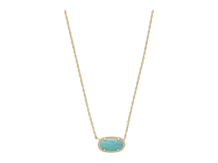 Kendra Scott Elisa Pendant Necklace for Women, Fashion Jewelry, 14k Gold-Plated