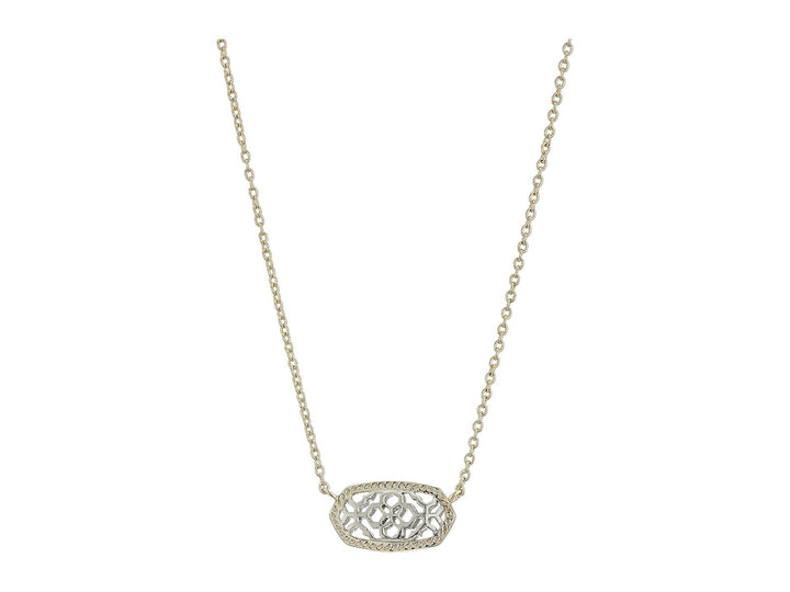 Kendra Scott Elisa Pendant Necklace for Women, Fashion Jewelry, 14k Gold-Plated