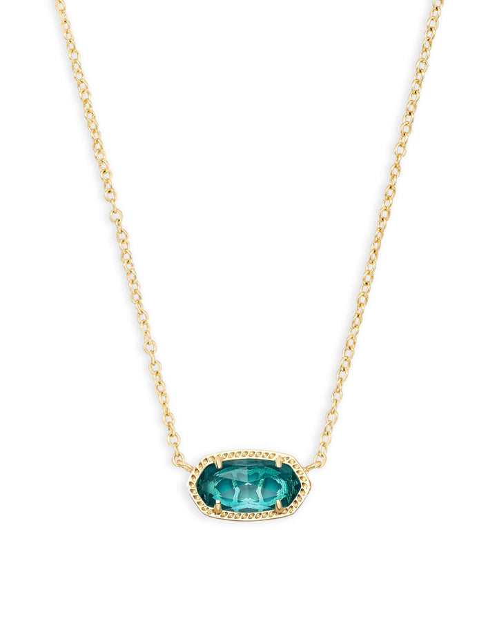Kendra Scott Elisa Pendant Necklace for Women, Fashion Jewelry, 14k Gold-Plated