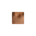Collier ras du cou délicat à pampilles en zircon cubique – Choker superposable or et argent pour femme