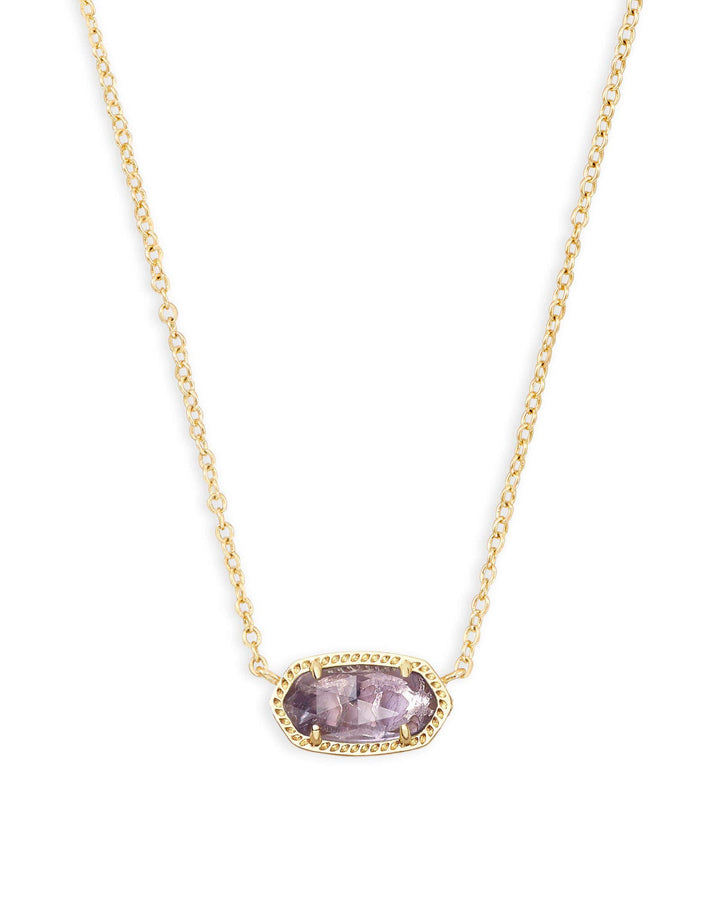 Kendra Scott Elisa Pendant Necklace for Women, Fashion Jewelry, 14k Gold-Plated