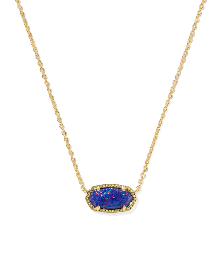 Kendra Scott Elisa Pendant Necklace for Women, Fashion Jewelry, 14k Gold-Plated