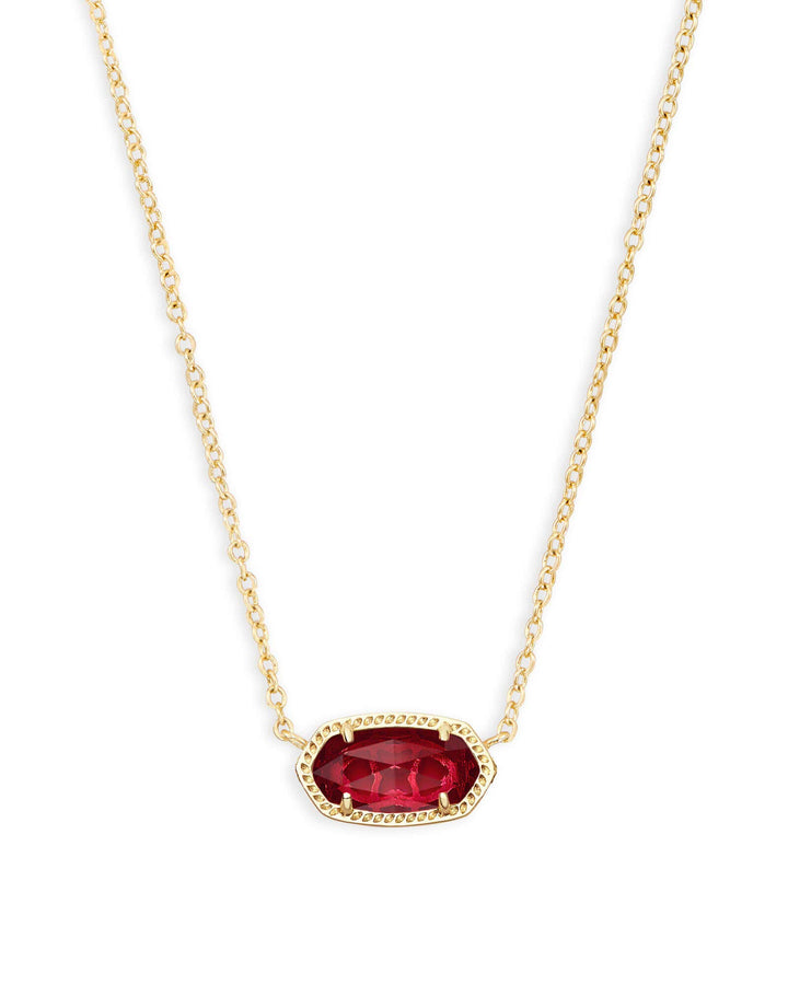 Kendra Scott Elisa Pendant Necklace for Women, Fashion Jewelry, 14k Gold-Plated