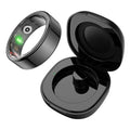 -R02 Smart Ring with Charging Case for Men Women, Battery Life, 39 Days, Health Monitor, 5ATM Waterproof, Multi-Sport Mode