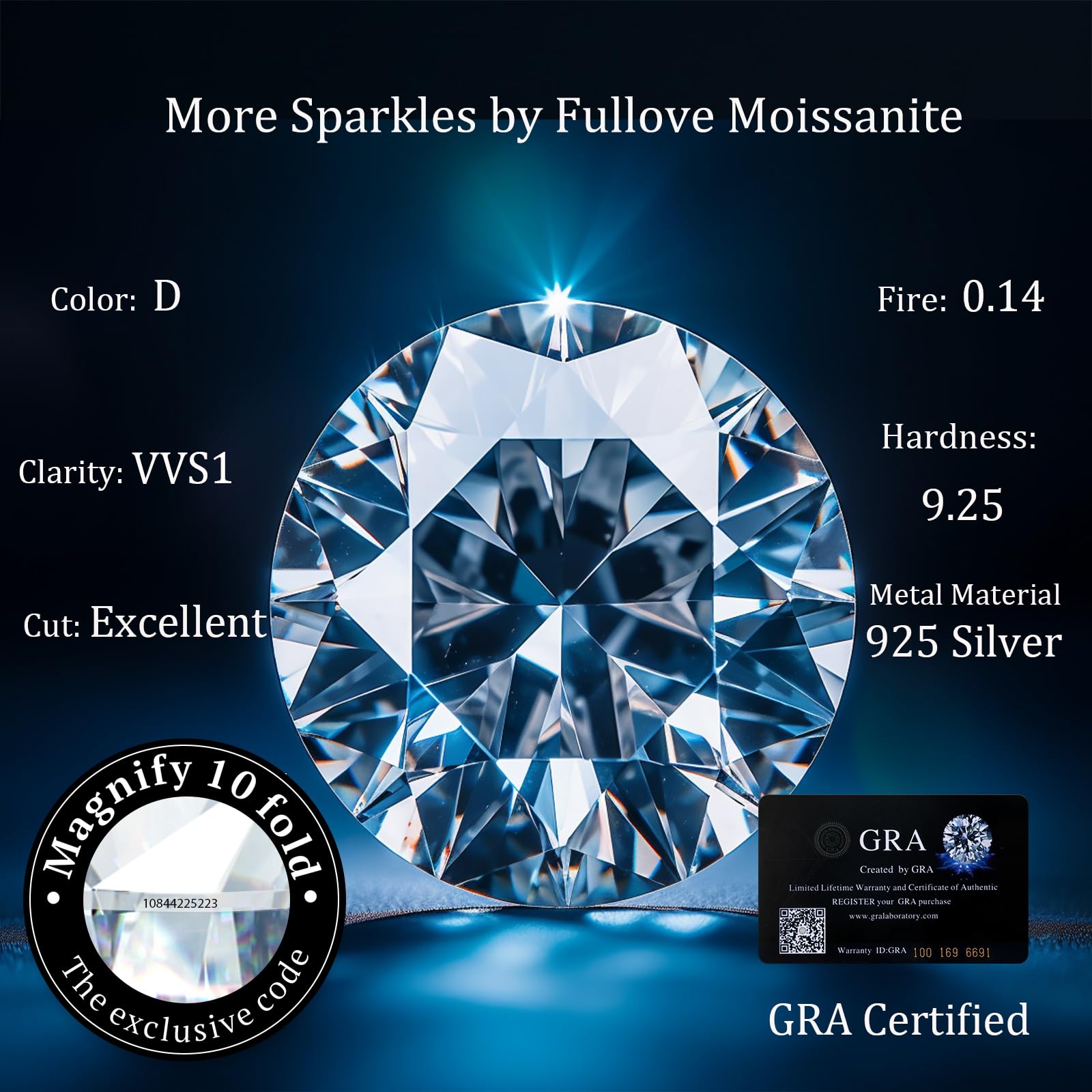 InfinityLove Heart Necklaces for Women - Moissanite Jewelry