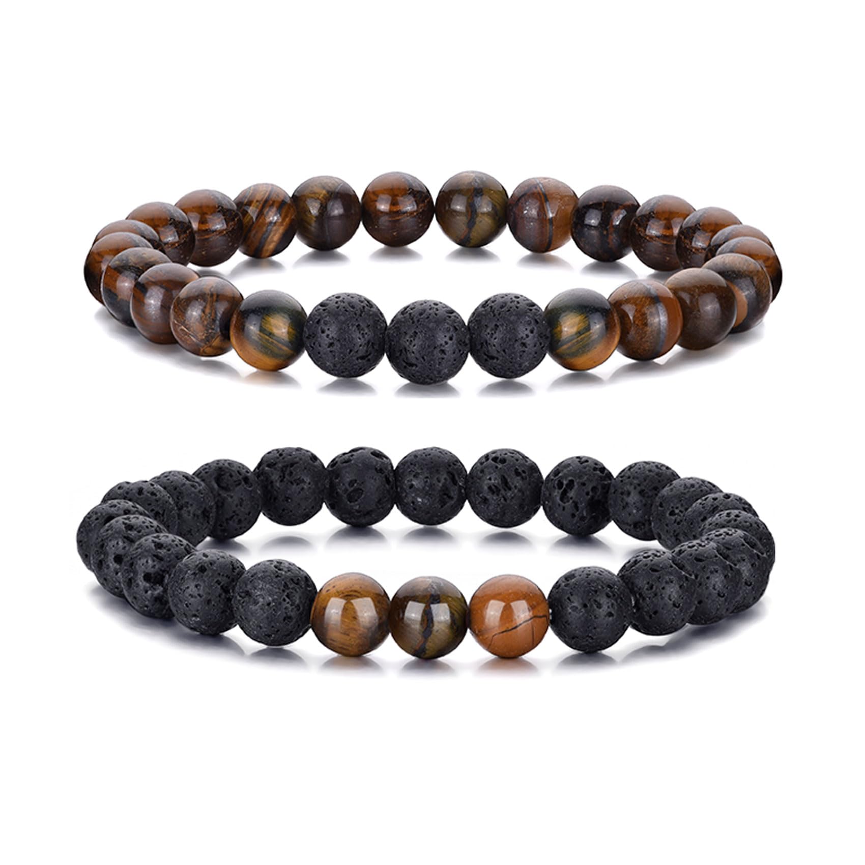 RANKEEF Tiger Eye Bracelet For Men