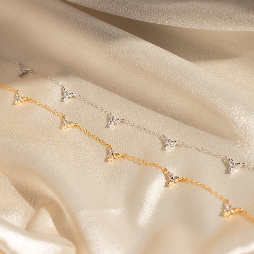 CUEZIY Mothers Day Gifts - Dainty Silver Gold Necklaces
