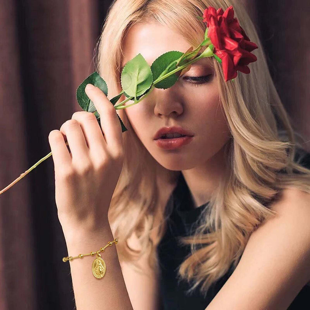 Divine Grace Rosary Bracelet – Faith Woven in Golden BeautyA Sacred Symbol, Elegantly WornThe Divine Grace Rosary Bracelet is a delicate fusion of devotion and style, thoughtfully designed for women and girls who carry theirRemoloxDivine Grace Rosary Bracelet
