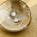 SEAGLOW COIN PEARL EARRINGS