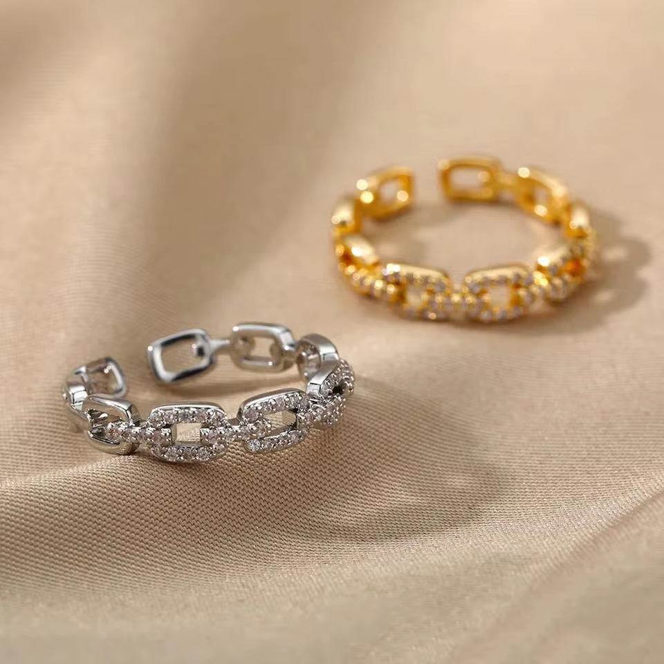 EverTwist™ Geometric Zircon Open Ring – Timeless Sparkle, Modern LoveWhere Elegance Meets EdgeThe EverTwist™ Open Ring is a perfect fusion of contemporary design and lasting elegance. Crafted from durable stainless steel with a geometRemoloxEverTwist™ Open Ring