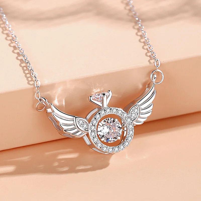 The Heart-Beating Clavicle Chain with Smart Angel Wings Is a Stylish, Where Style Meets SoulDelicate yet powerful, the CelestiaGlow™ Angel Wings Clavicle Chain is more than just jewelry – it’s a whisper of love, light, and inner beautyRemoloxHeart-Beating Clavicle Chain