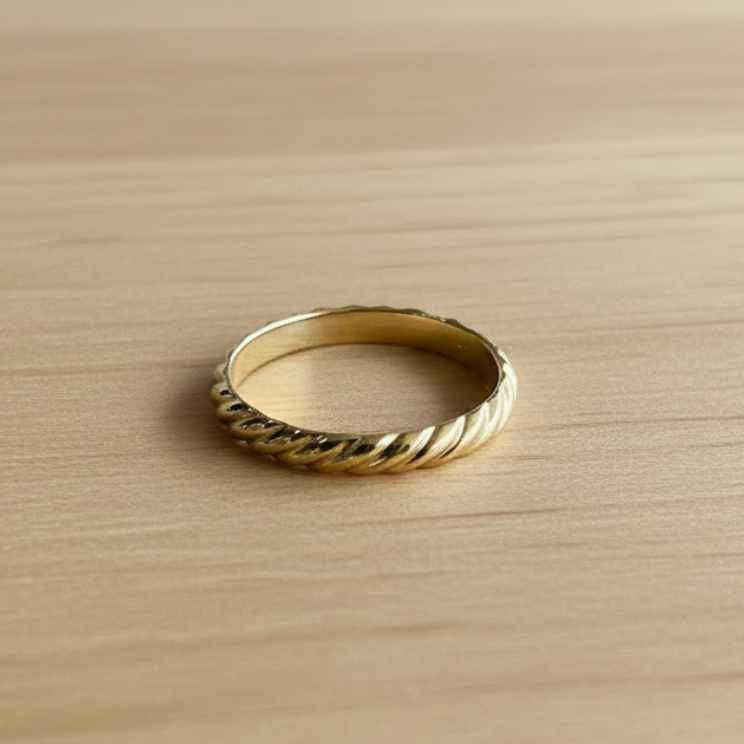 14k gold filled SHORE BAND RING