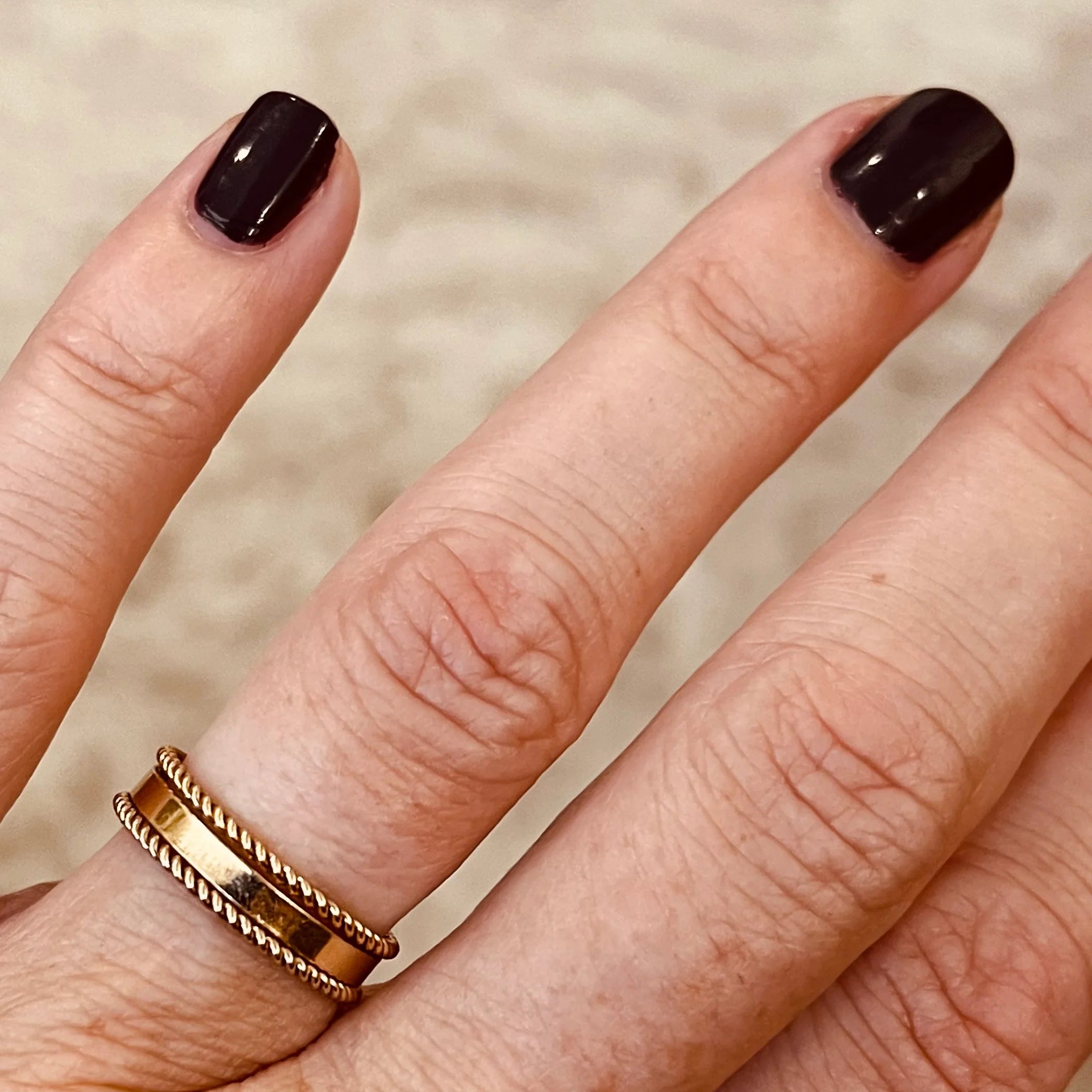 14k gold filled BAND RING